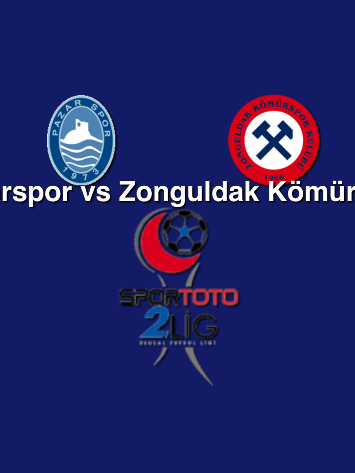 Pazarspor vs Zonguldak Kömürspor - 2. Lig 2022 cover