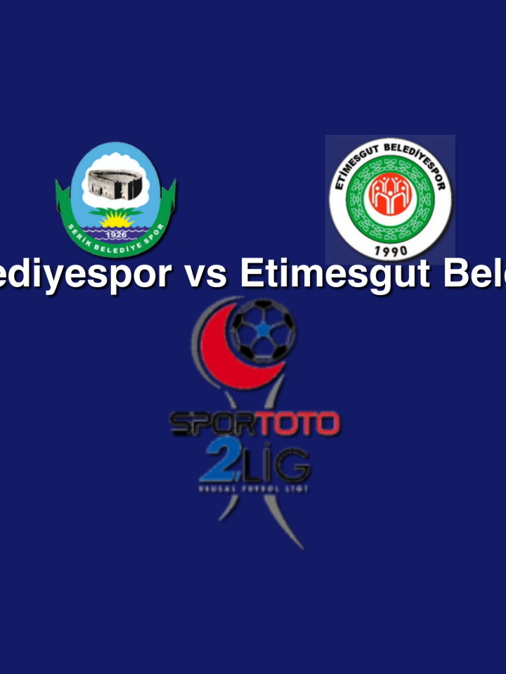 Serik Belediyespor vs Etimesgut Belediyespor - 2. Lig 2022 cover