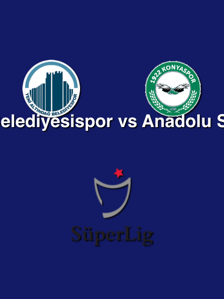 Altındağ Belediyesispor vs Anadolu Selçukspor - 3. Lig - Group 1 2022 cover