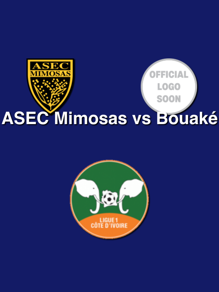 ASEC Mimosas vs Bouaké - Ligue 1 2022 cover